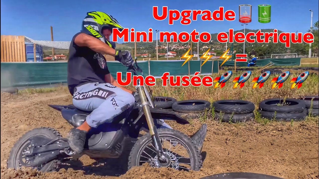 Dirt Bike Électrique 2000W grande roue - NRJ2000