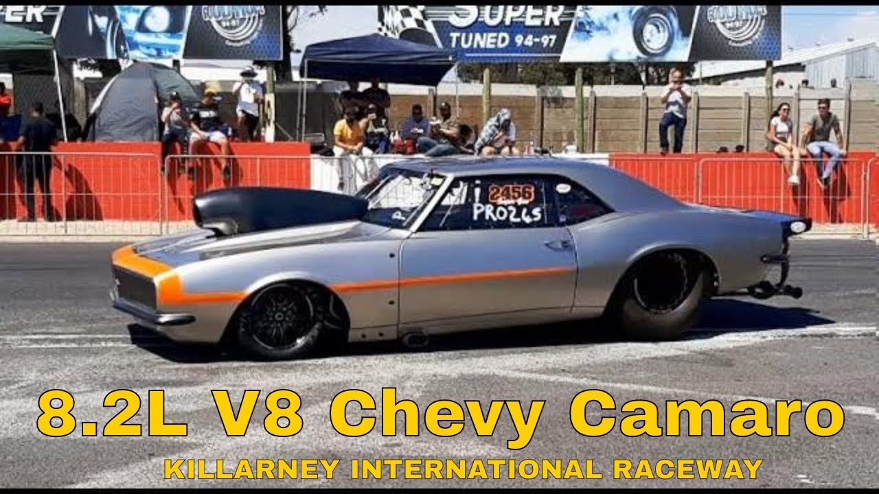 Chevy Camaro Monster Makes A 8 Second Pass At Killarney Youtube 
