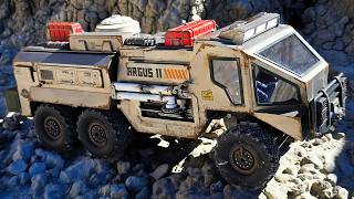 I Turned an RC Crawler Into a Sci-Fi Planetary Rover