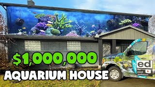 Tour Of A $1,000,000 Aquarium House @BrianBarczyk