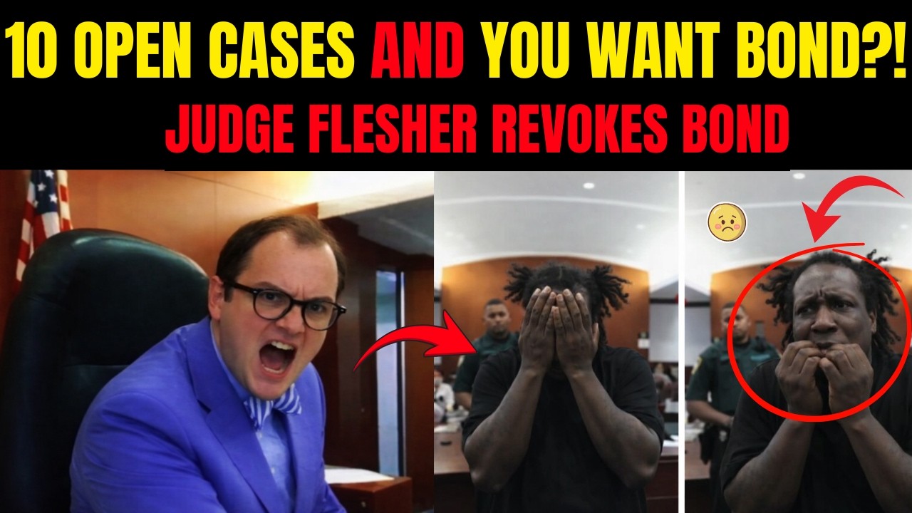 Judge Fleischer Revokes Bond After Discovering 10 Open Cases — ‘Enough Is Enough!