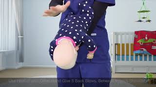 Choking Infant By American Cpr Care Ociation