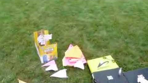 Rockets Help Launch Apex & Javelin Paper Planes