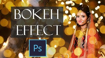 Bokeh Effect on Portrait | Blur Background | Adobe Photoshop Tutorial (Easiest Way!!)