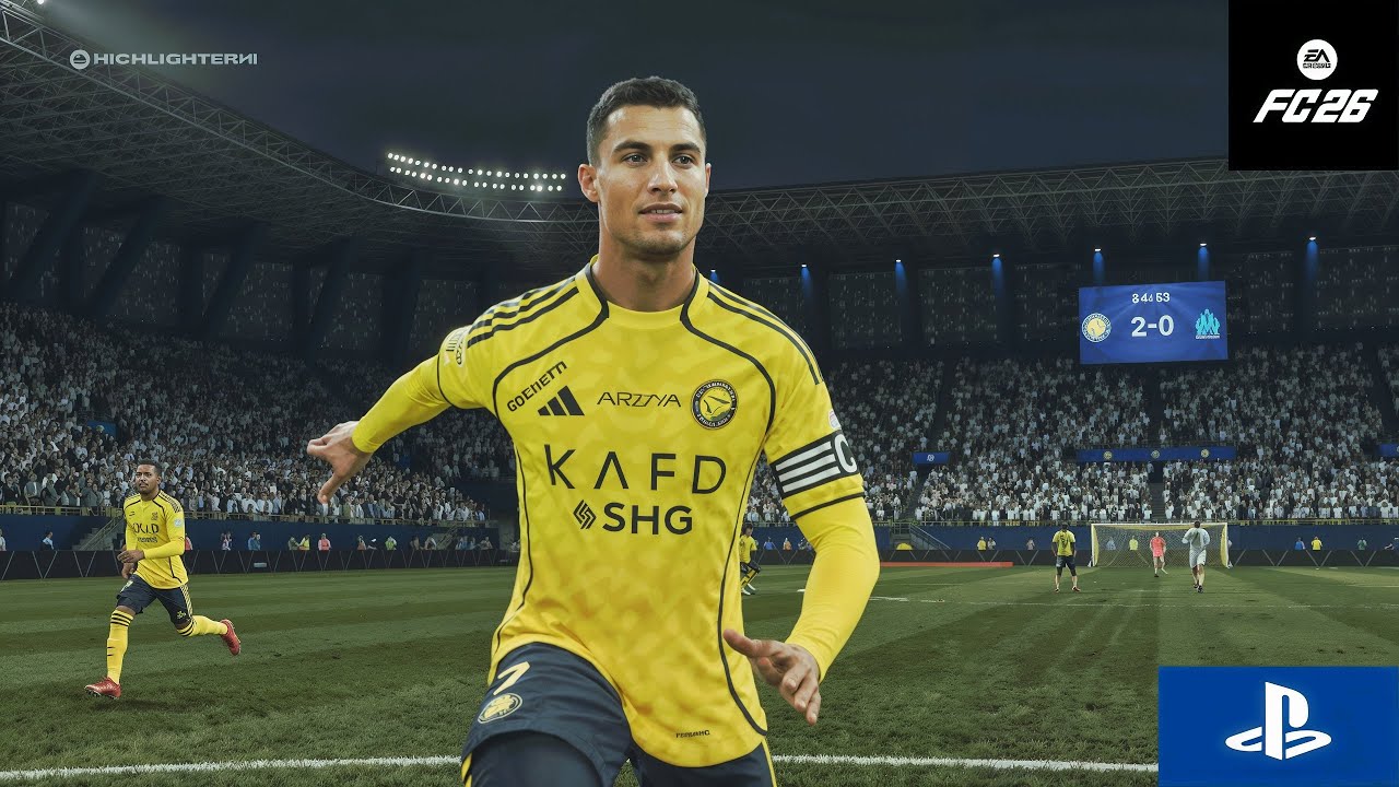 FC 26 – Al Nassr vs Marseille | Cristiano Ronaldo vs aubameyang PS5 ...