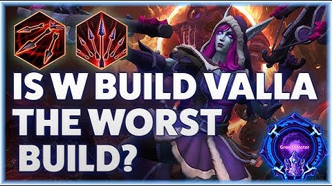 Valla Strafe - IS W BUILD VALLA THE WORST VALLA BUILD? - Grandmaster Storm League