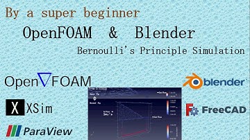 OpenFOAM & Blender : Bernoulli
