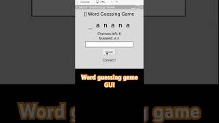 Python GAME #worldcup #wakawaka #pythoncode #gui