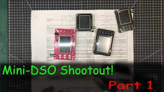 0104 - Mini-Oscilloscope SHOOTOUT! DSO138 vs. FNIRSI 138Pro & DSO152 vs. Zeeweii DSO154Pro: Part 1