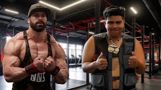 BRADLEY MARTYN HELPS FELIPE GET SKINNY