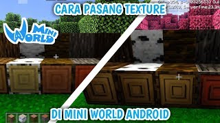 How to Install Textures Tutorial - [Mini World: Block Art] screenshot 2