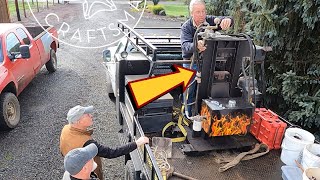 Picking Up A Homemade Forging Press For My Shop