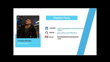 Playlist Party - Flatiron Final Project Presentation