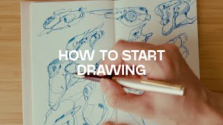 how to start drawing