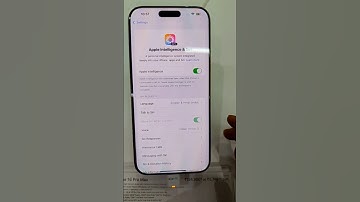 NEW FEATURES 💥How to turn on Apple Intelligence in iPhone 16 Pro | #appleintelligence #iphone