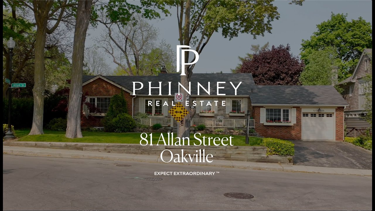 81 Allan Street Oakville Phinney Real Estate YouTube