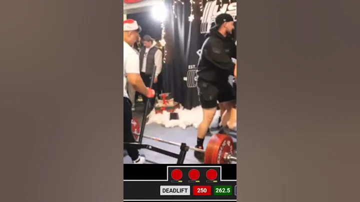 606lbs/275kg deadlift attempt at 74.8kg