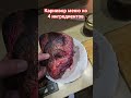 Четыре ингредиента в сегодняшнем меню. И всё. такой вот карнивор.