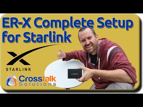 EdgeRouter X Complete Setup with Starlink