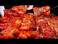 ASMR  SPICY FIRE NOODLES, SPICY ENOKI MUSHROOM, SPICY CHICKEN, SPICY SEAFOOD, 불닭 버섯, 불닭 치킨 먹방MUKBANG