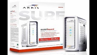ARRIS SURFboard 3.1 Cable Modem Unboxing (Optimum)