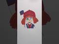 Drawing Ragatha in the Yararara poseヤラララのポーズでラガタを描いた #yararara #tadc #shorts