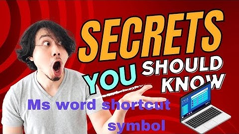 How to create symbol exclamation mark in ms word.// by code