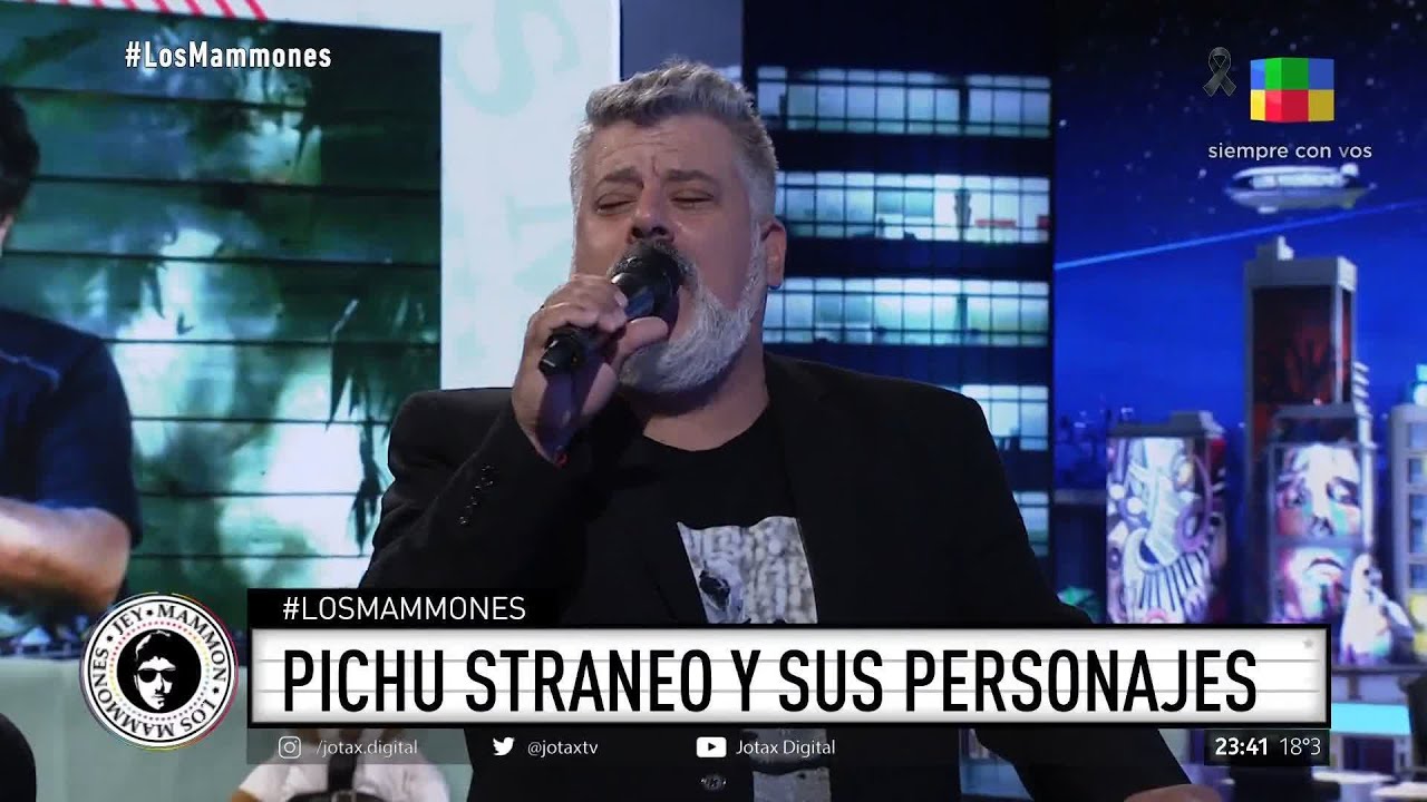 Show musical de Pichu Straneo en Los Mammones