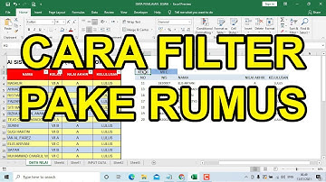 Belajar Excel | Rumus Excel Filter Data (PAKE FORMULA)