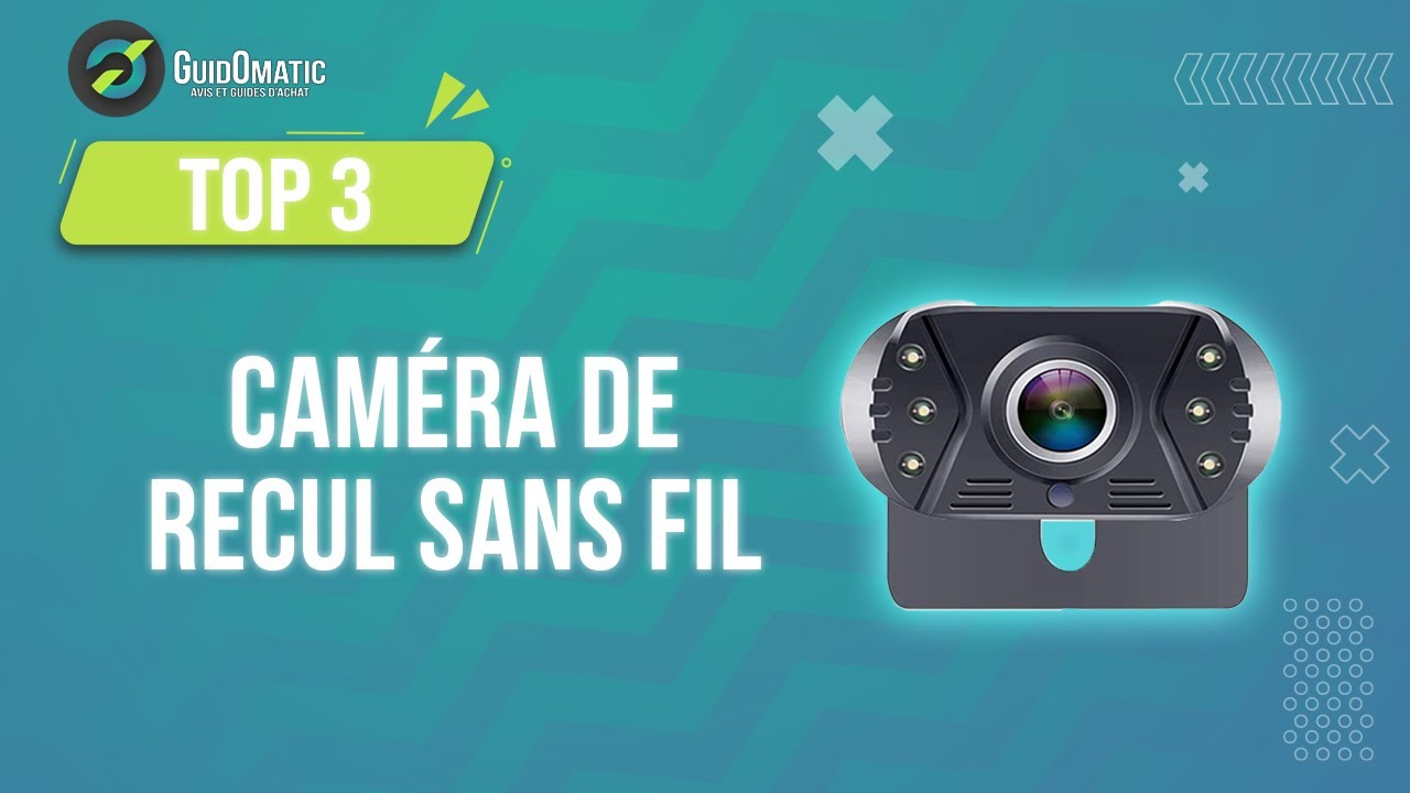 Caméra de recul sans fil Yada avec écran de 4,3 po