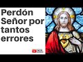 Perdón Señor por tantos errores