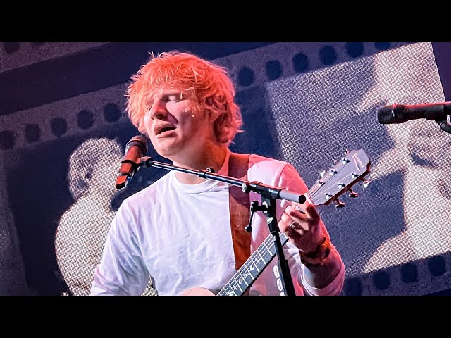 Ed Sheeran - Autumn Variations Debut (American Town, Magical, Blue, Plastic Bag) @ Amazon Music Live