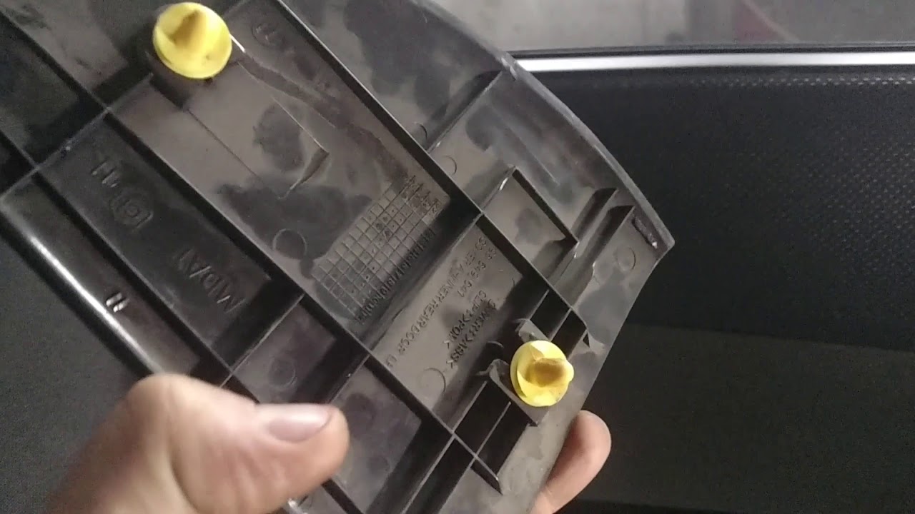 Как открыть вскрыть дверь Шевроле Авео - YouTube