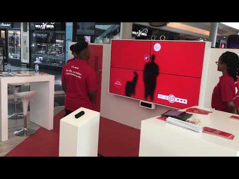 Kinect Interactive Game at Exhibition - YouTube
