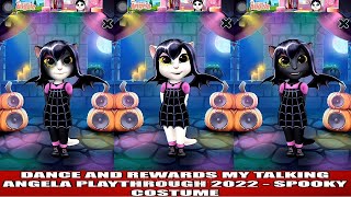 Dance And Rewards My Talking Angela Playthrough 2022 Spooky Costume