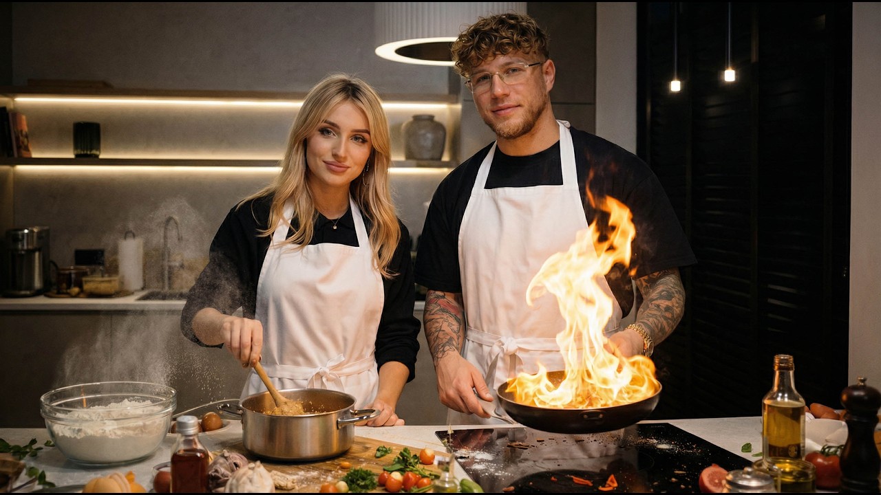 WALENTYNKOWE GOTOWANIE Z MOJĄ DZIEWCZYNĄ