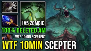 WTF 10Min Scepter Unlimited Decay Spam 100% Delete AM From Lane 1v5 Zombie Apocalypse Undying Dota 2 screenshot 5