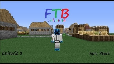 FTB Unleashed SuperFlat Ep 1: Epic Start