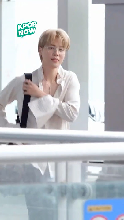 BTS Jimin Returns with a Smile ✈️✨ #shorts #shortsfeed #kpop