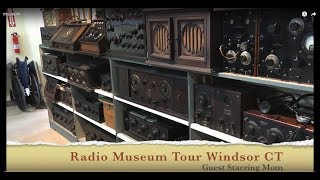 A tour of the Vintage Radio and Communications Museum in Windsor CT