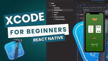 Xcode Tutorial - Step by Step for Beginners |  How to Build & Run a React Native Project in Xcode