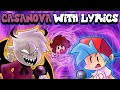 Casanova WITH LYRICS By RecD (Selever Mod) - Friday Night Funkin' THE MUSICAL (Lyrical Cover)