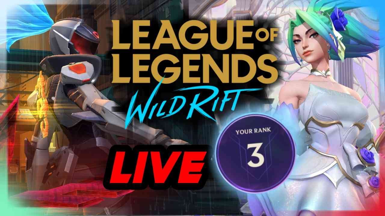 WILD RIFT LIVE 🔴 TONIGHT WE HIT GRANDMASTER #wildrift #akali #AKALIONN ...