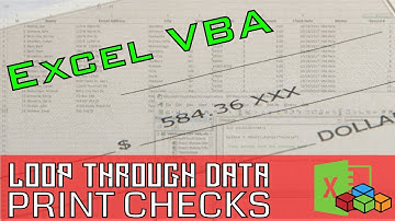 Excel VBA Print Checks Dynamically Based on Check Date - Easy Tutorial, .PrintOut Method