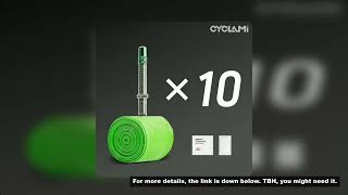 10 Pcs CYCLAMI Ultralight Bike TPU Inner Tube 700C 18 23 25 28 30 32 Road Bicycle TPU Material Tire