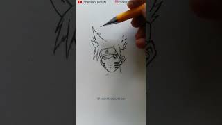 Goku X Naruto Drawing - Name this character?