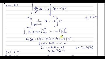 [9] A2 (IAL) Pure Mathematics (P4) Solomon C Q4 Differential Equations, Cooling