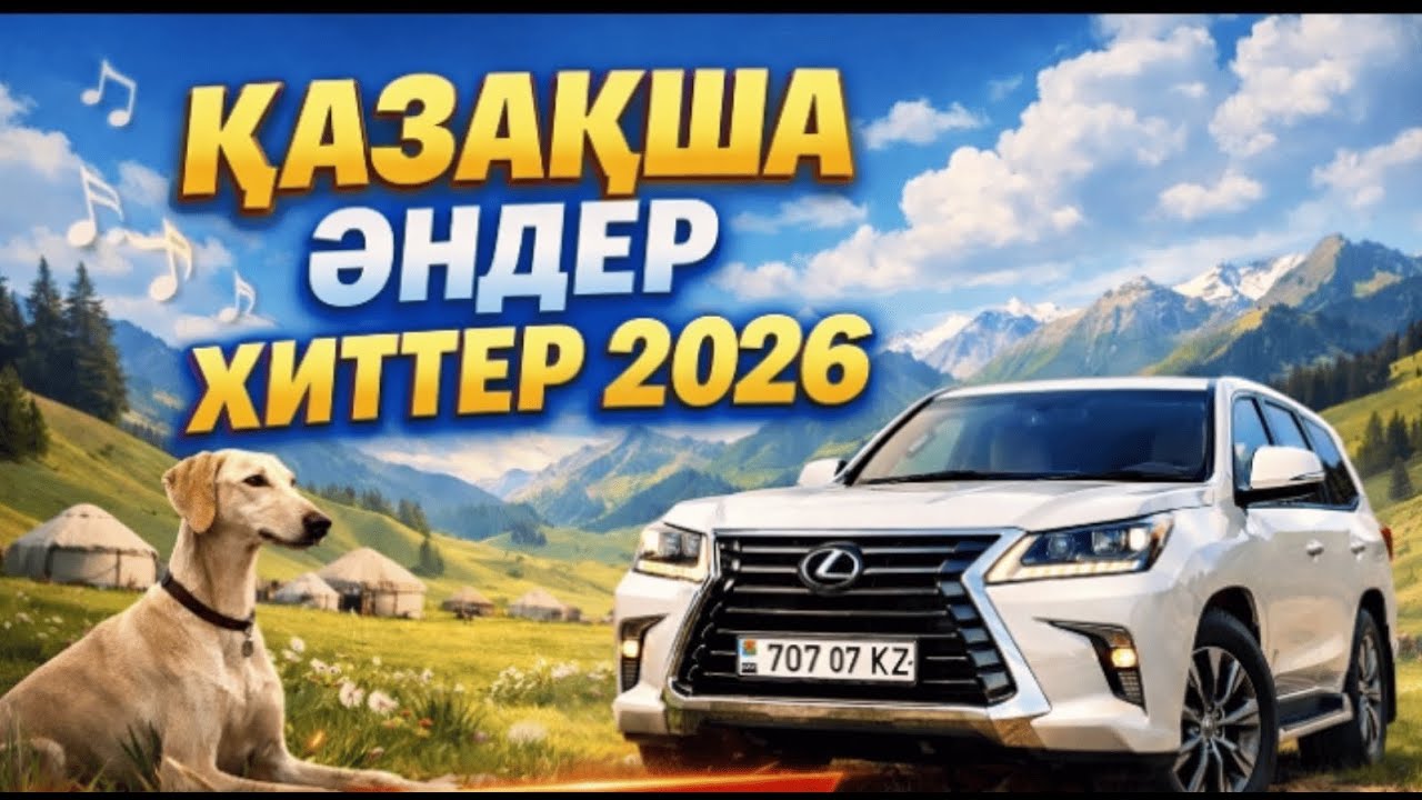 Жолда тындайтын муызка / Қазақша әндер хиттер 2026