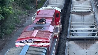 CSX Empty Coal Train with CSX 911 trailing 2nd | Grafton, WV #trains #csx #railroad 