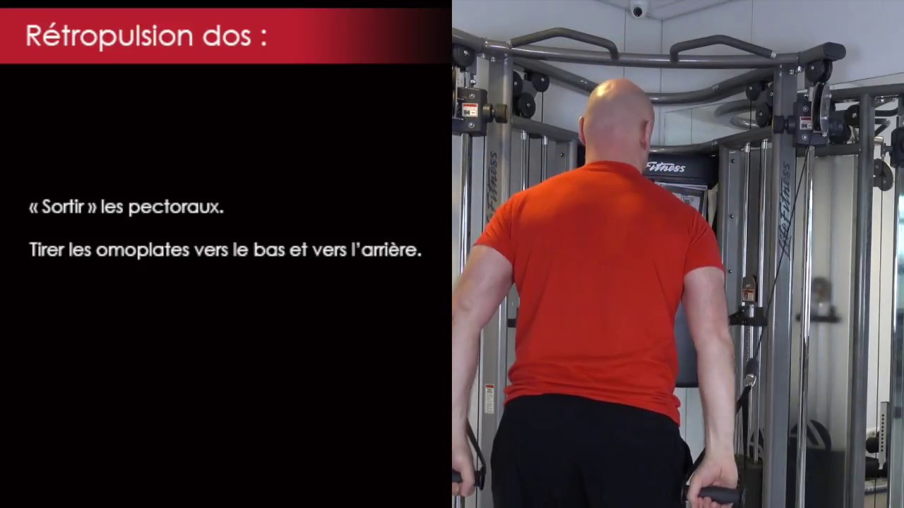 Rétropulsion dos - YouTube